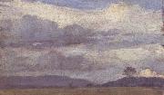 Tom roberts Cloud Study oil on canvas